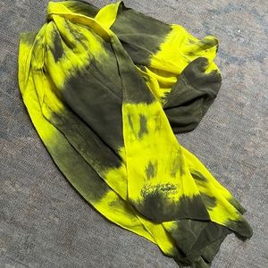Tie-Dye Silk Scarf